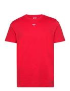 T-Diegor-D T-Shirt Tops T-Kortærmet Skjorte Red Diesel