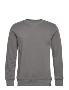 O-Neck Sweat Tops Sweatshirts & Hoodies Sweatshirts Grey Shine Origina...