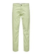 Slh175-Slim New Miles Flex Pant Noos Bottoms Trousers Chinos Green Sel...