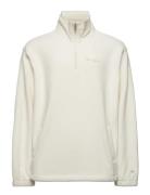 Half Zip Top Tops Sweatshirts & Hoodies Sweatshirts White Champion Roc...