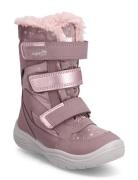Crystal Vinterstøvler Med Burrebånd Pink Superfit