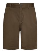 Milano Twill Shorts Bottoms Shorts Chinos Shorts Green Clean Cut Copen...