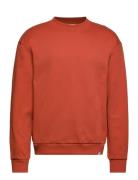 French Sweatshirt Tops Sweatshirts & Hoodies Hoodies Orange Les Deux