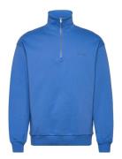 French Sweatshirt Tops Sweatshirts & Hoodies Sweatshirts Blue Les Deux