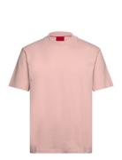 Dapolino Designers T-Kortærmet Skjorte Pink HUGO