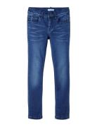 Nkmtheo Xslim Jeans 1507-Cl Noos Bottoms Jeans Skinny Jeans Blue Name ...