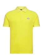 Polo Regular Polo Tops Polos Short-sleeved Yellow Replay