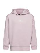 Nb Essentials Graphic Bb Fleece Hoodie Sport Sweatshirts & Hoodies Hoo...