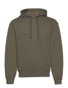 Dapo Designers Sweatshirts & Hoodies Hoodies Khaki Green HUGO