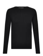 Srnoa Knit Tops Knitwear Jumpers Black Soft Rebels