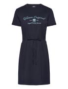 Vin T-Shirt Dress Maika Women Kort Kjole Navy VINSON