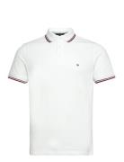 1985 Rwb Tipped Slim Polo Tops Polos Short-sleeved White Tommy Hilfige...