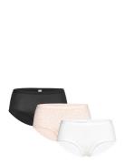 Brief 3 Pack Carin Regular Trusser, Tanga Briefs Pink Lindex