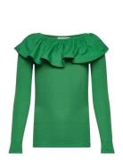 Renate Tops T-shirts Long-sleeved T-Skjorte Green Molo