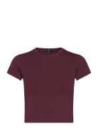 Kelly Top Sport T-shirts & Tops Short-sleeved Burgundy RS Sports