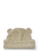 Bibi Pile Beanie Accessories Headwear Hats Beanie Cream Liewood