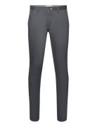 Slim Chinos Bottoms Trousers Chinos Grey GANT