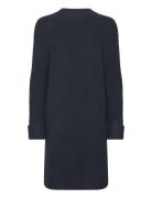 Dresses Flat Knitted Knælang Kjole Black Esprit Casual