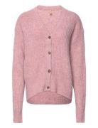 Sc-Torino Tops Knitwear Cardigans Pink Soyaconcept