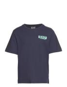 T-Shirts Sport T-Kortærmet Skjorte Navy EA7