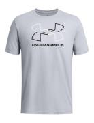 Ua Gl Foundation Update Ss Sport T-Kortærmet Skjorte Grey Under Armour