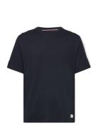 Ss Tee Logo Tops T-Kortærmet Skjorte Navy Tommy Hilfiger