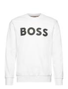 Soleri 02 Tops Sweatshirts & Hoodies Sweatshirts White BOSS