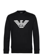 Felpa Designers Sweatshirts & Hoodies Sweatshirts Black Emporio Armani