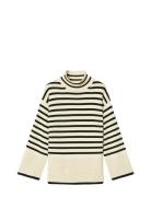 Pullover Long Sleeve Tops Knitwear Jumpers Cream Marc O'Polo