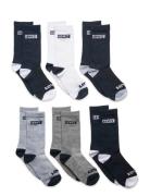 Levi's® Core Regular Length Socks 6-Pack Sokker Strømper Multi/pattern...
