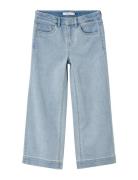 Nkfrose Hw Wide Jeans 1356-On Noos Bottoms Jeans Wide Jeans Blue Name ...