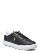 Essential Elevated Court Sneaker Low-top Sneakers Black Tommy Hilfiger