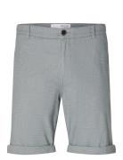 Slhslim-Luton Flex Shorts Noos Bottoms Shorts Chinos Shorts Grey Selec...