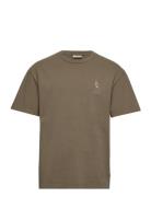 Sdismail Tops T-Kortærmet Skjorte Green Solid