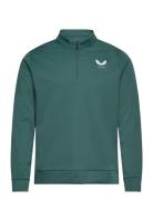 Classic 1/4 Zip Tops Sweatshirts & Hoodies Fleeces & Midlayers Green C...