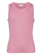 Vmfiji Sl U-Neck Top Ga Girl Tops T-shirts Sleeveless Pink Vero Moda G...