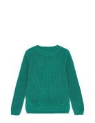 Gillis Tops Knitwear Pullovers Green Molo