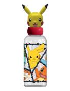 Pokémon 3D Figurine Bottle, 560 Ml Home Meal Time Multi/patterned Poke...