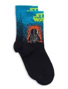 Star Wars™ Darth Vader Kids Sock Sokker Strømper Navy Happy Socks