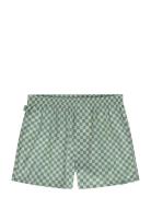 Green Checkered Underwear Boxer Shorts Green Pockies