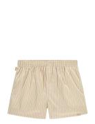 Sand Striped Underwear Boxer Shorts Beige Pockies