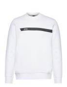 Salbo 1 Sport Sweatshirts & Hoodies Sweatshirts White BOSS