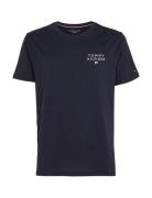 Cn Ss Tee Logo Tops T-Kortærmet Skjorte Navy Tommy Hilfiger