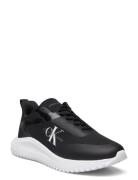 Eva Runner Low Lace Ml Mix Low-top Sneakers Black Calvin Klein