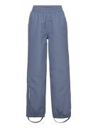 Shell Pants Solid Outerwear Shell Clothing Shell Pants Blue Minymo