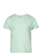 Rib Jersey T-Shirt Tops T-Kortærmet Skjorte Green Copenhagen Colors