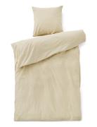 St Bed Linen 140X200/60X63 Cm Home Textiles Bedtextiles Bed Sets Cream...