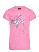 Lwtana 200 - T-Shirt S/S Tops T-Kortærmet Skjorte Pink LEGO Kidswear