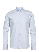 M. Paul Stretch Shirt Tops Shirts Business Blue Filippa K