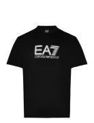 T-Shirt Tops T-Kortærmet Skjorte Black EA7